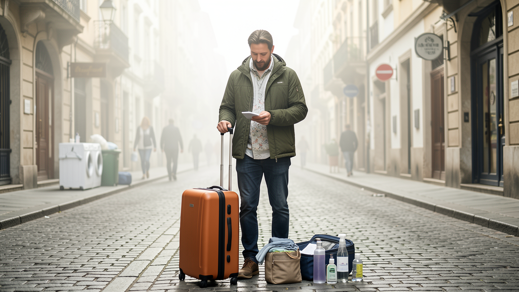 Cómo preparar equipaje ligero en una situación de viaje real