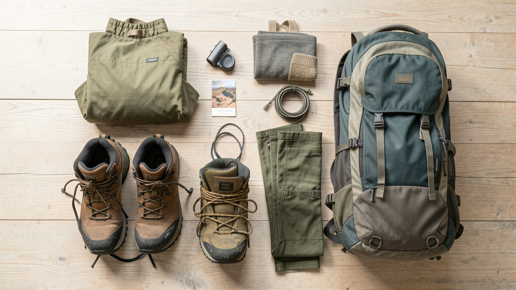 Imagen editorial que ilustra Mitos sobre el equipamiento en Torres del Paine: no necesitas botas de montaña de €300